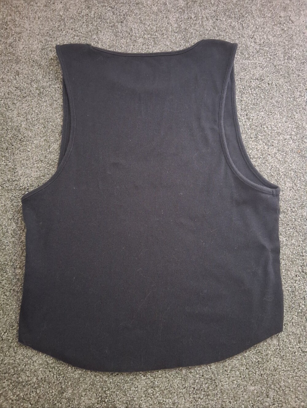 AE Highneck Ribbed Tank - Picture 2 of 3